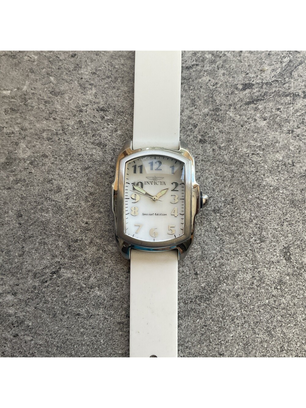 Invicta Baby Lupah 5168 Women's 29mm SS White MOP Dial Swiss Quartz Watch A7